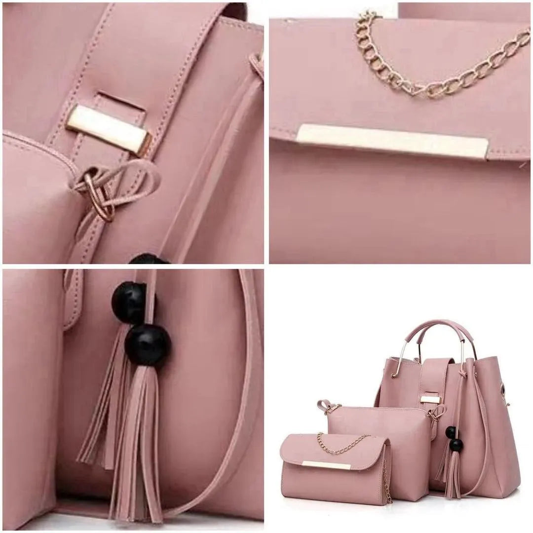 Rexine Handbag Set for Girls