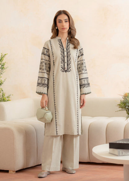 Ivory Embroidered Lawn 2-Piece Suit
