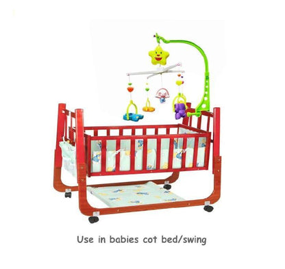 Multicolor Musical Crib