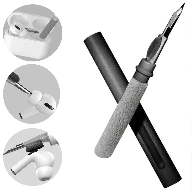 3-in-1 Earphones Cleaning Pen Kit for AirPods Pro, Xiaomi & Samsung Earbuds