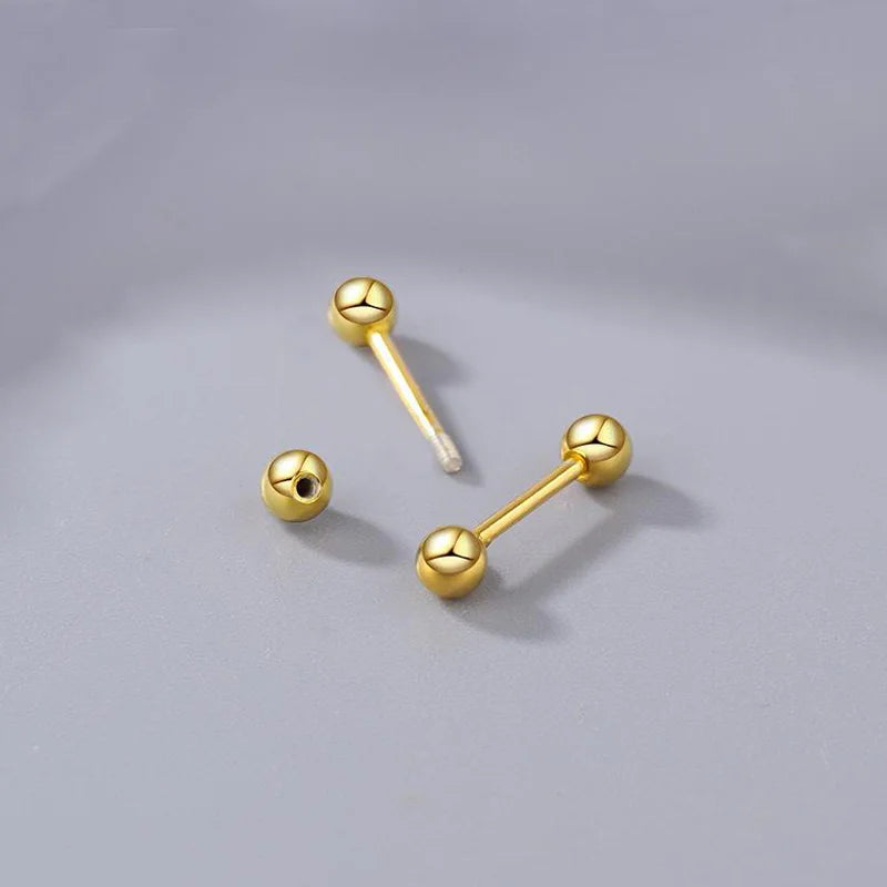 Dainty Y2k Ear Piercing Helix Daith Snug Earrings for Women 1PC Cartilage Tragus Clicker Septum Ring With Chain INS Jewelry Gift