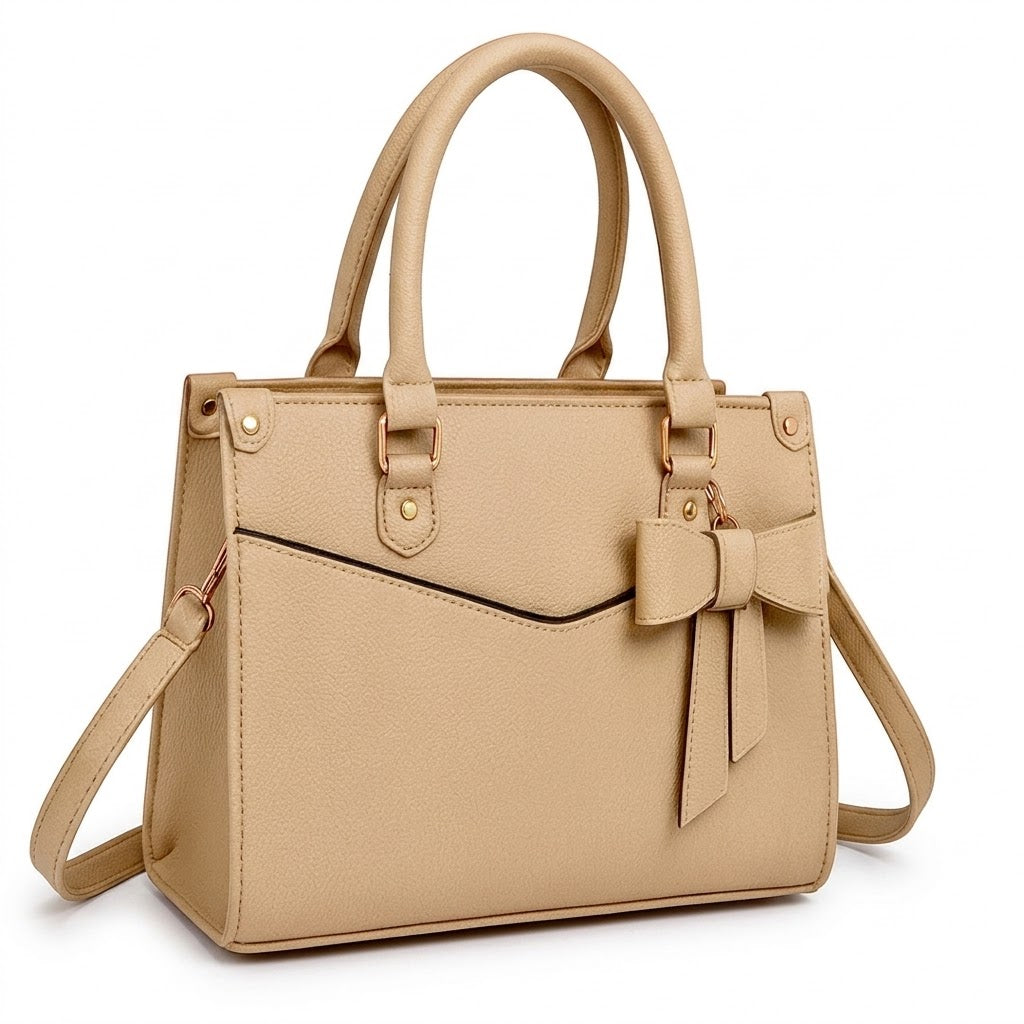 Luxury Leather Shoulder Bag for Women – Elegant Everyday Handbag